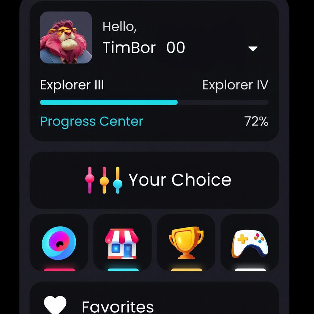 Large button in sidebar header
