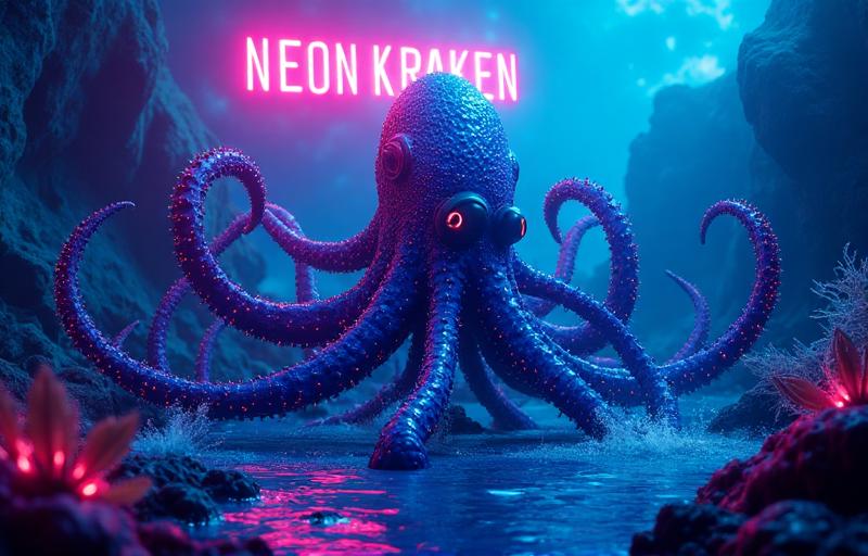 Neon Kraken